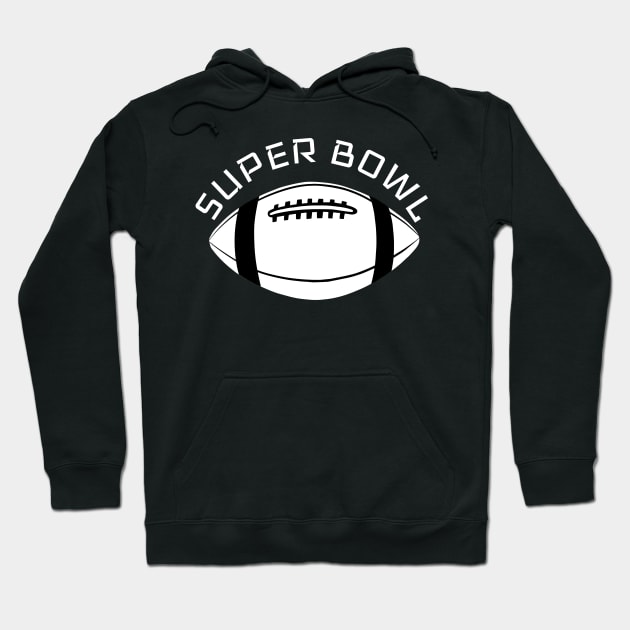 Super Bowl LV - American Football Championship Hoodie by Abstract Designs